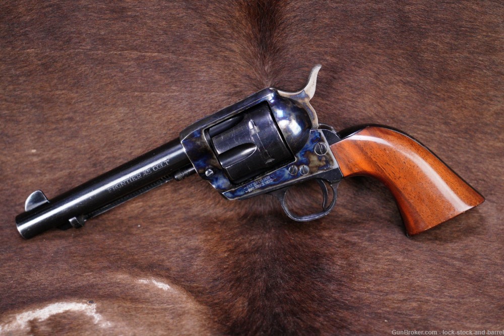 Cimarron Pietta SAA 1873 Frontier 5.5” Single Action Revolver, MFD 2013-img-3