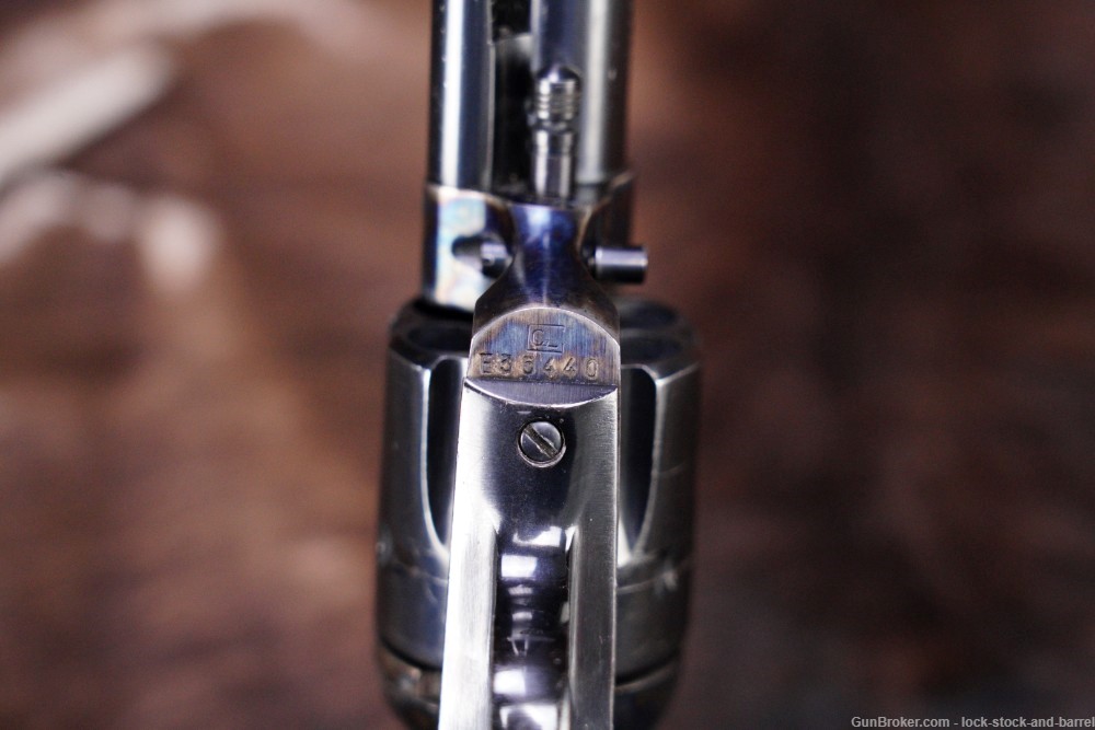 Cimarron Pietta SAA 1873 Frontier 5.5” Single Action Revolver, MFD 2013-img-11