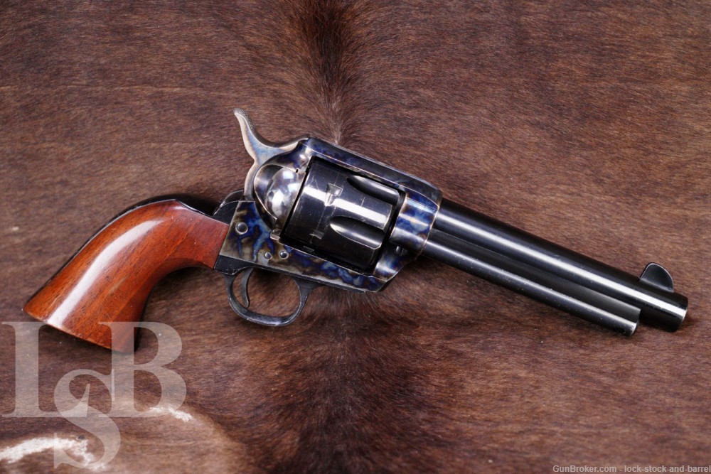 Cimarron Pietta SAA 1873 Frontier 5.5” Single Action Revolver, MFD 2013-img-0