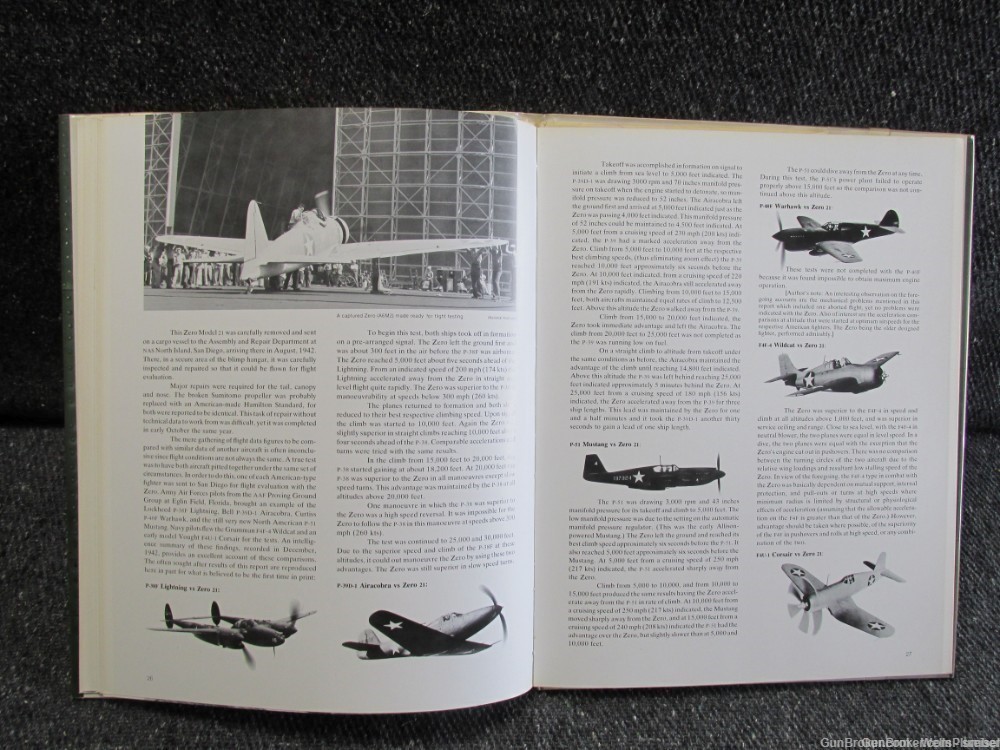 IMPERIAL JAPANESE WWII ZERO FIGHTER REFERENCE BOOK JAP ZERO AIRPLANE BOOK-img-9