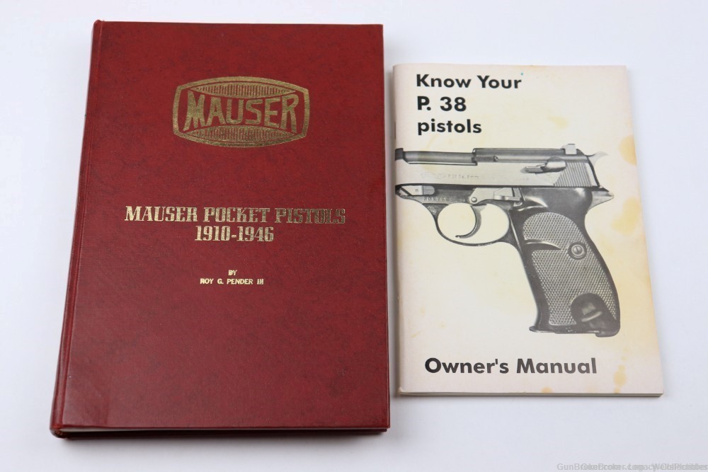 MAUSER POCKET PISTOLS 1910-1946 REFER BOOK P-38 OWNERS MANUAL REFERENCE -img-0