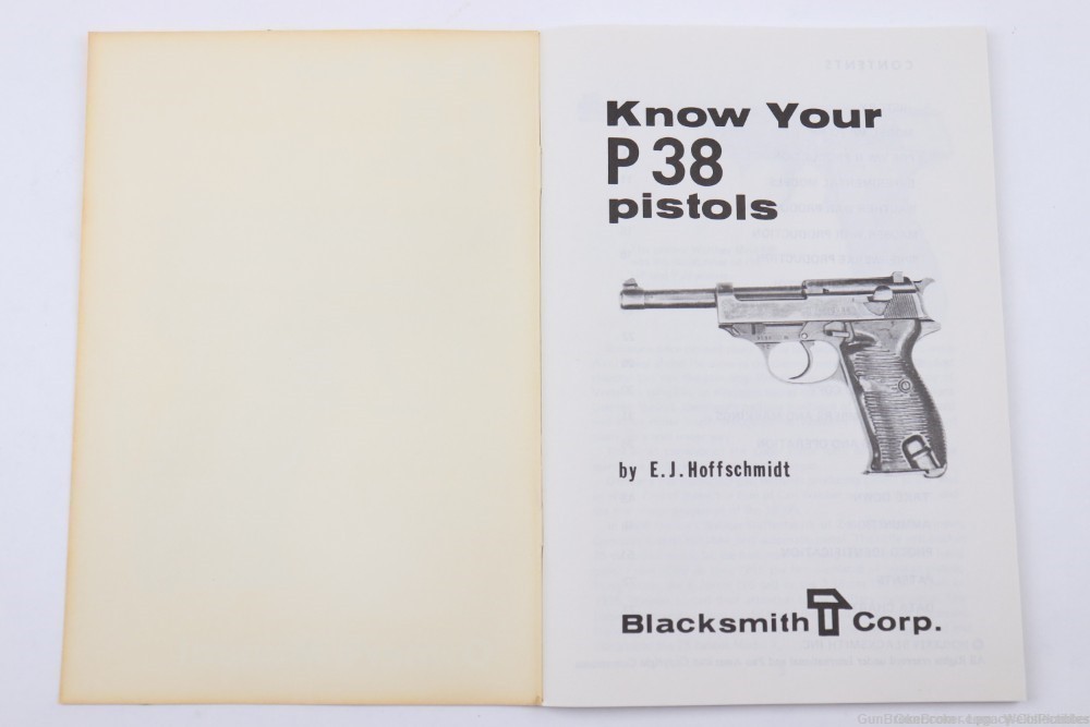 MAUSER POCKET PISTOLS 1910-1946 REFER BOOK P-38 OWNERS MANUAL REFERENCE -img-10