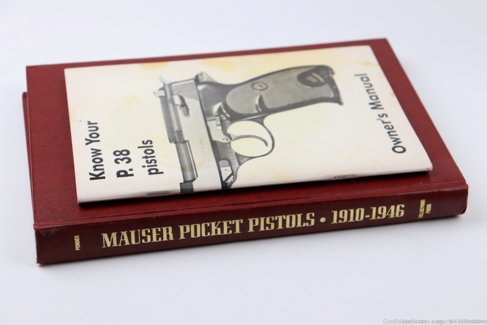 MAUSER POCKET PISTOLS 1910-1946 REFER BOOK P-38 OWNERS MANUAL REFERENCE -img-2