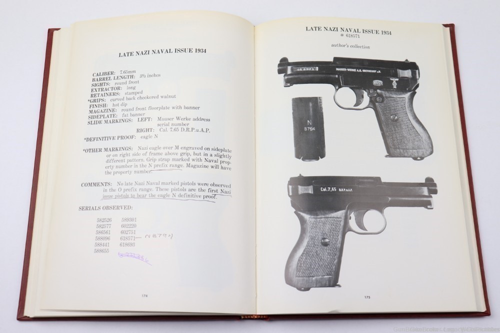 MAUSER POCKET PISTOLS 1910-1946 REFER BOOK P-38 OWNERS MANUAL REFERENCE -img-8