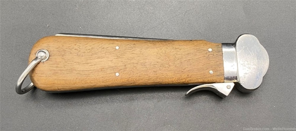 GERMAN WWII LUFTWAFFE PARATROOPER KNIFE SMF MAKER (EXCELLENT CONDITION)-img-12