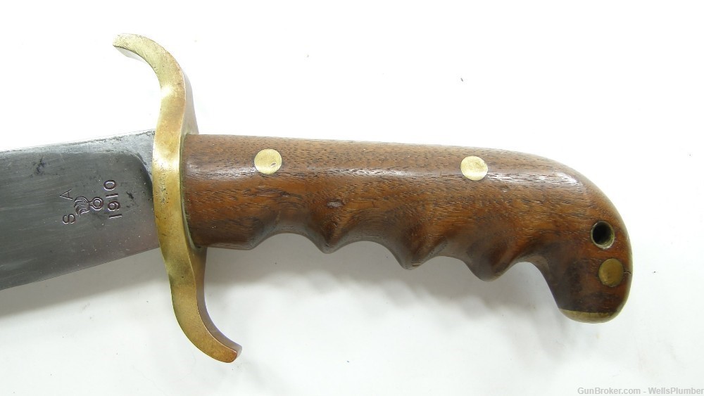 US HOSPITAL CORPS MODEL 1904 BOLO KNIFE WITH ORIGINAL LEATHER SHEATH 1910-img-6