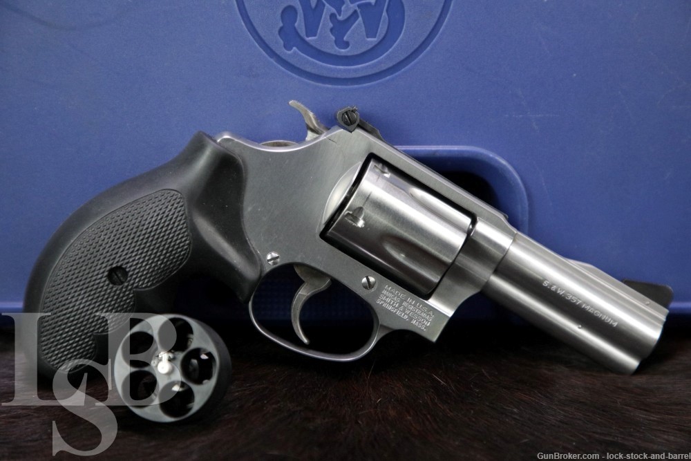Smith & Wesson S&W Model 60-10 102430 .357 MAG 3" DA/SA Revolver & Box-img-0