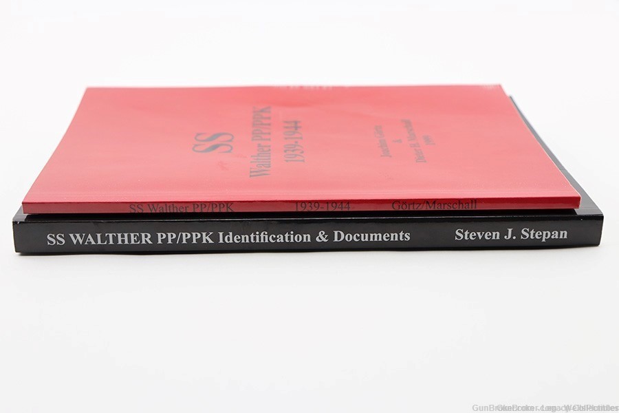 (2 TOTAL) RARE SS WALTHER PP/PPK REFERENCE BOOK BY STEPAN, MARSCHALL, GORTZ-img-7
