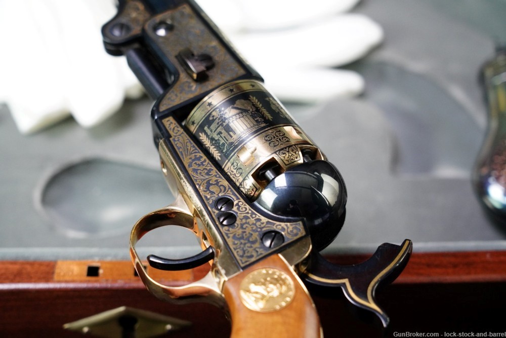 Williamsburg US Historical Robert E. Lee 1851 .36 Cal Revolver, ATF Antique-img-16