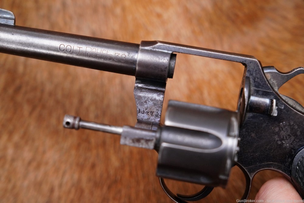 Colt Police Positive 38 New Police NP DA/SA Double Action Revolver 1906 C&R-img-10