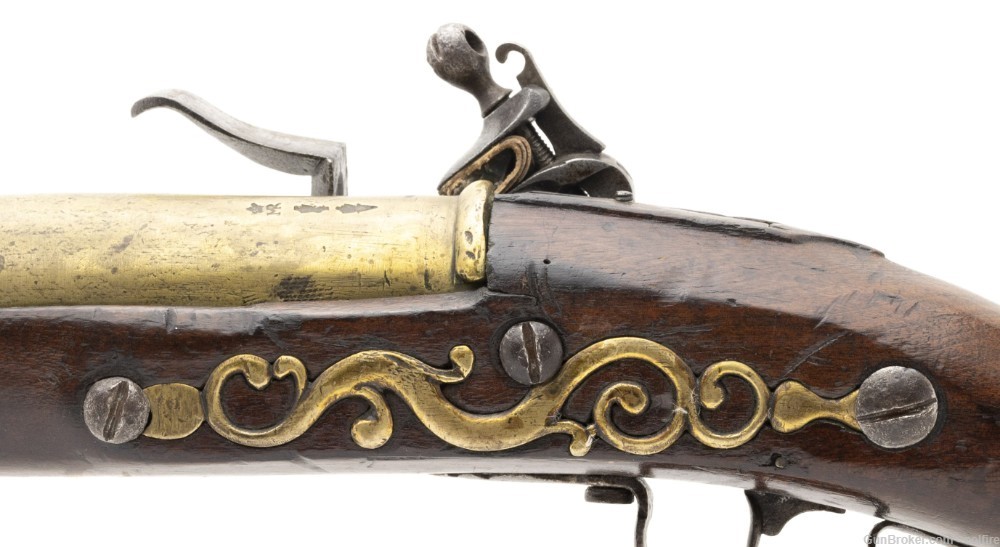 Large 18th Century British Flintlock Musketoon (AL7051)-img-6