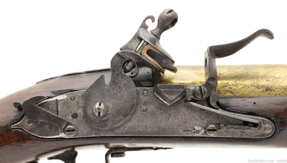 Large 18th Century British Flintlock Musketoon (AL7051)-img-2