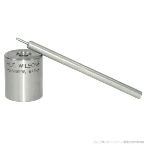 L.E. Wilson Decapping Punch for use w/ Decapping Base 25 Cal, ETC PBP-025-img-1