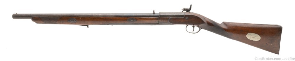 Unusual Nickerson Patent Breech-Loading Shotgun (AL5856)-img-3