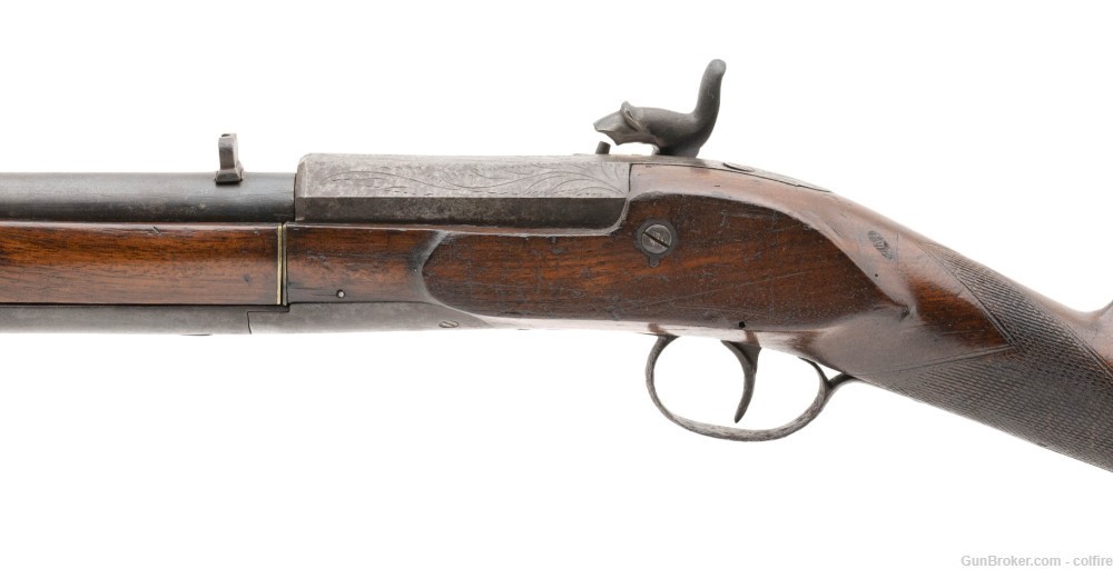 Unusual Nickerson Patent Breech-Loading Shotgun (AL5856)-img-4