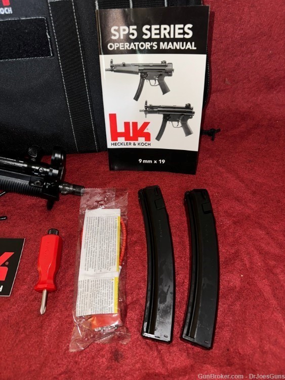HECKLER AND KOCH (HK USA) SP5K-PDW 9MM-NEW-img-2