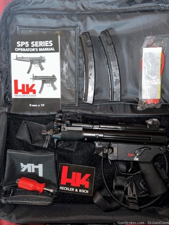 HECKLER AND KOCH (HK USA) SP5K-PDW 9MM-NEW-img-11