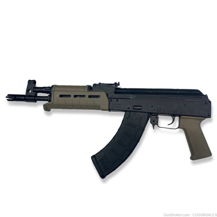 AK Pistol Romanian import by M+M Industries 12" FORGED AK47 AKM M10 762P -img-1