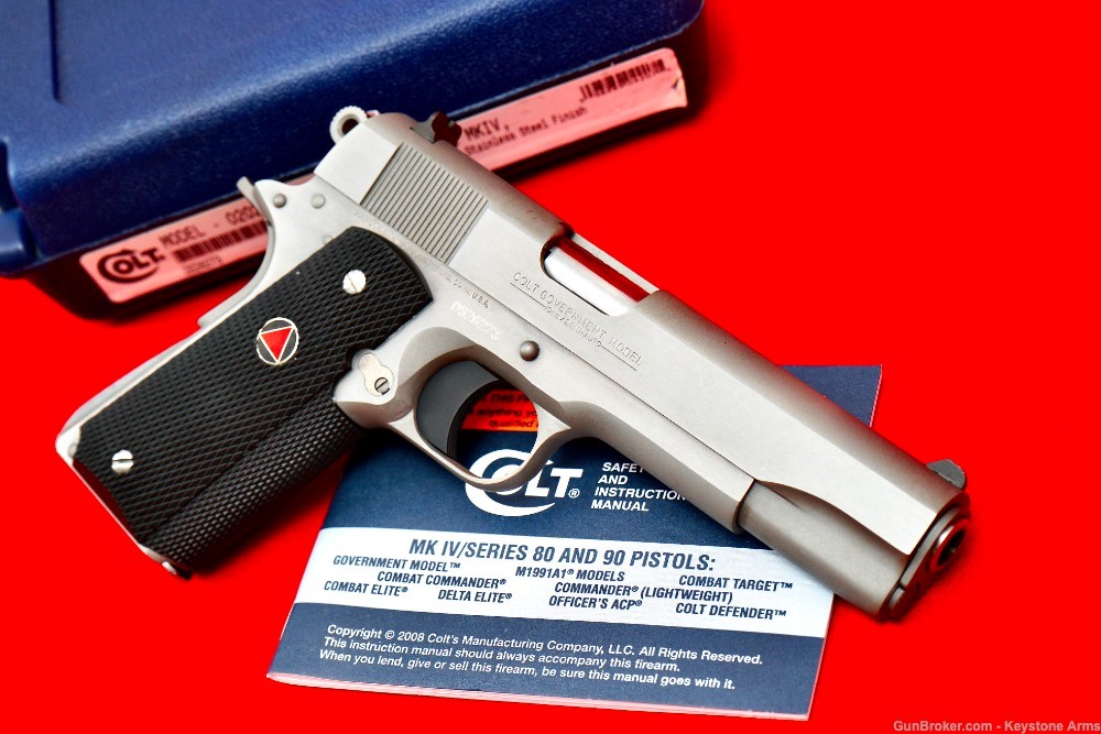 Awesome Colt Delta Elite 10mm Model 02020 w/ Original Case As New-img-6