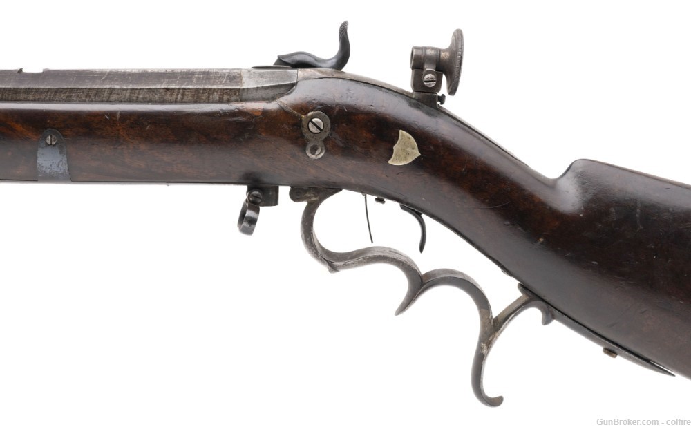 Swiss Schutzen Target Rifle marked “Des Ponds a Morges” (AL5914)-img-3
