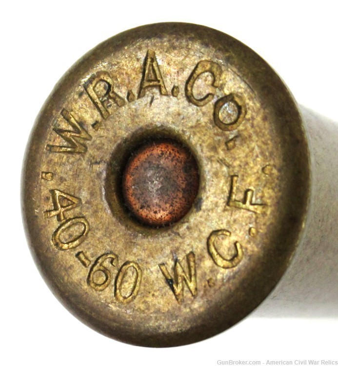.40-60 W.C.F. Cartridge by Winchester W.R.A.Co. Headstamp-img-2