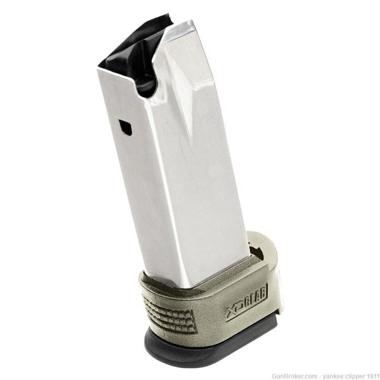 Springfield XD Compact .40 S&W 12Rd Magazine with OD X-Tension Sleeve Fact.-img-0