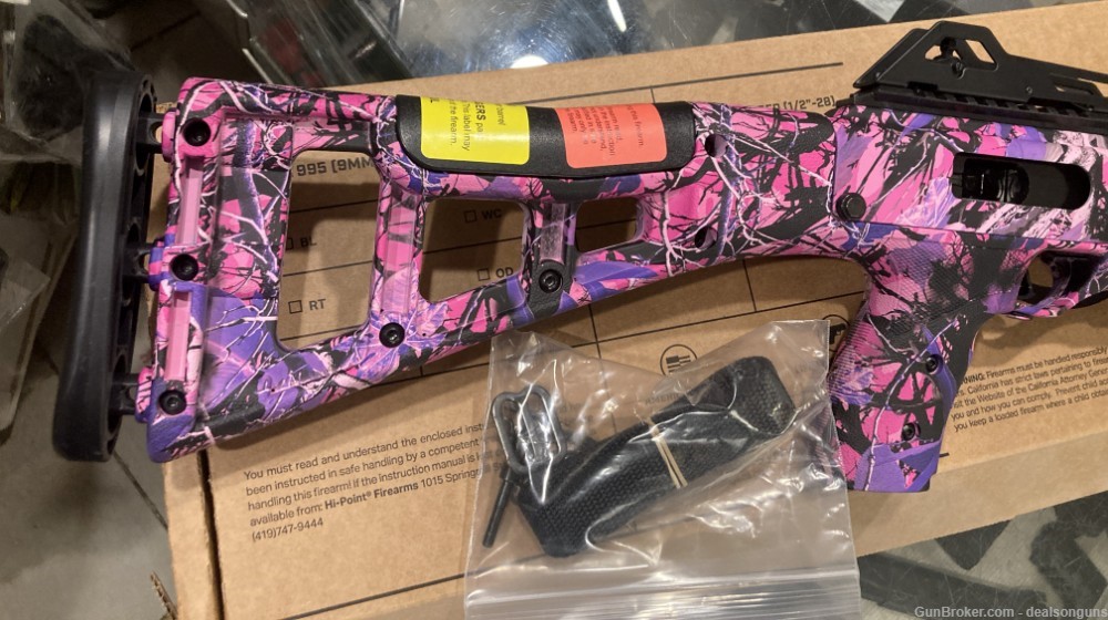 Hi Point 995 carbine 9mm Muddy Girl Pink Camo #995TSPI NIB(no card fees)-img-1