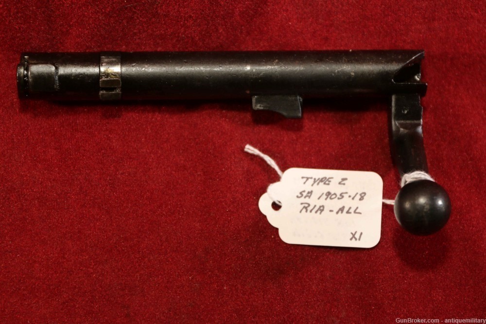 US M1903 Bolt Body - Type 2 - SA or RIA - Straight Handle-img-1