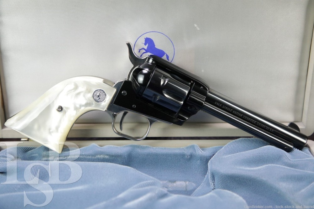 Colt Nevada Centennial Frontier Scout .22 LR Revolver & Case, MFD 1964 C&R-img-0
