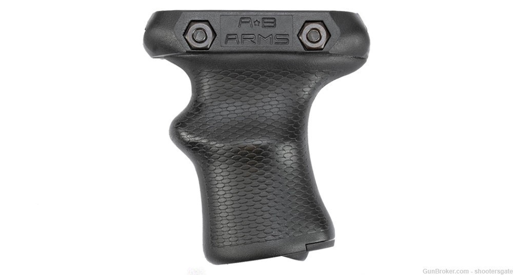 A*B Arms Vertical Grip - Black, US MADE, FREE SHIPPING-img-1