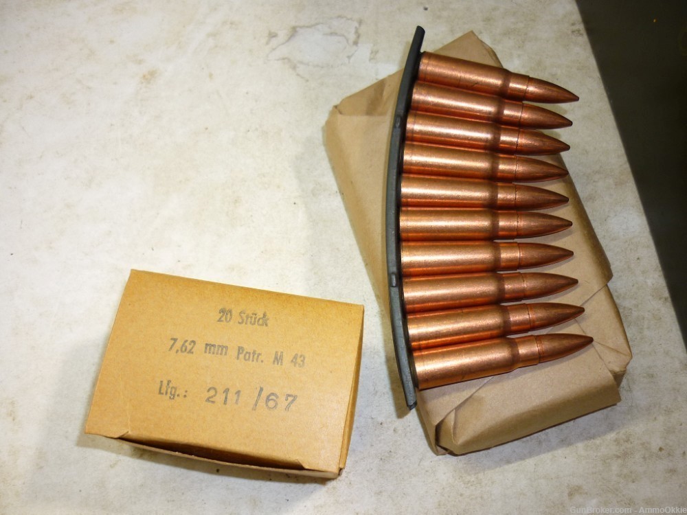 50rd - STEEL CORE SAMPLE LOT - 7.62x39 East German + Chinese - BANNED AMMO-img-1