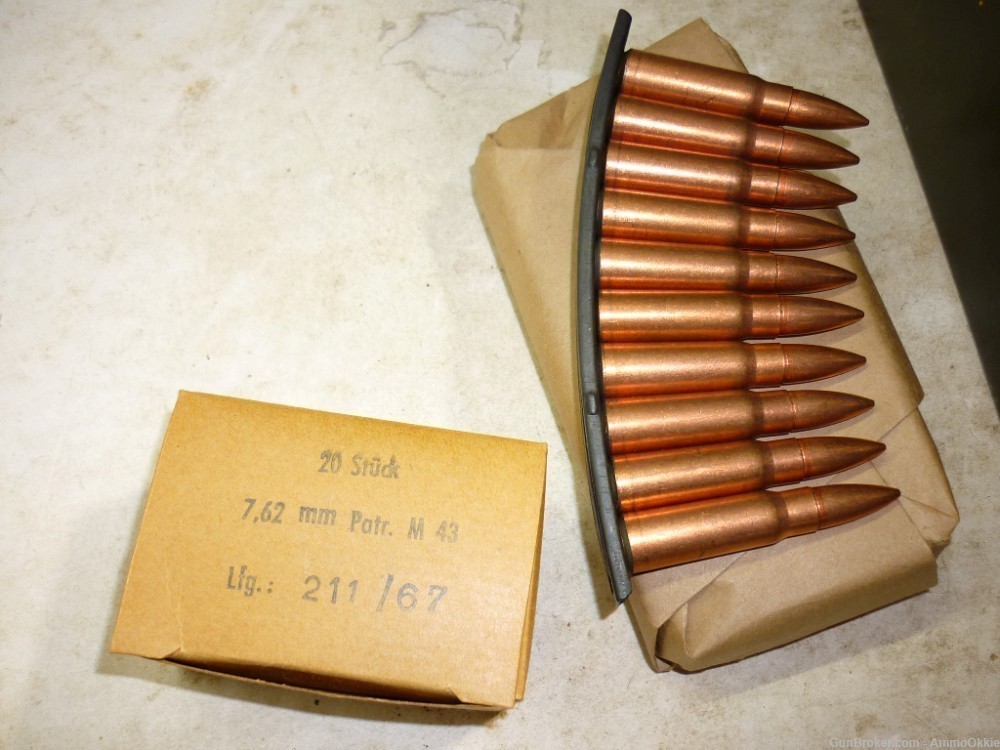50rd - STEEL CORE SAMPLE LOT - 7.62x39 East German + Chinese - BANNED AMMO-img-0