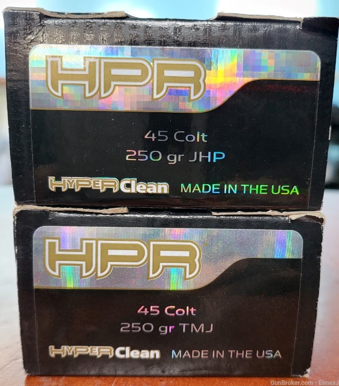 HPR 45 Colt 250gr JHP Hyper Clean-img-0