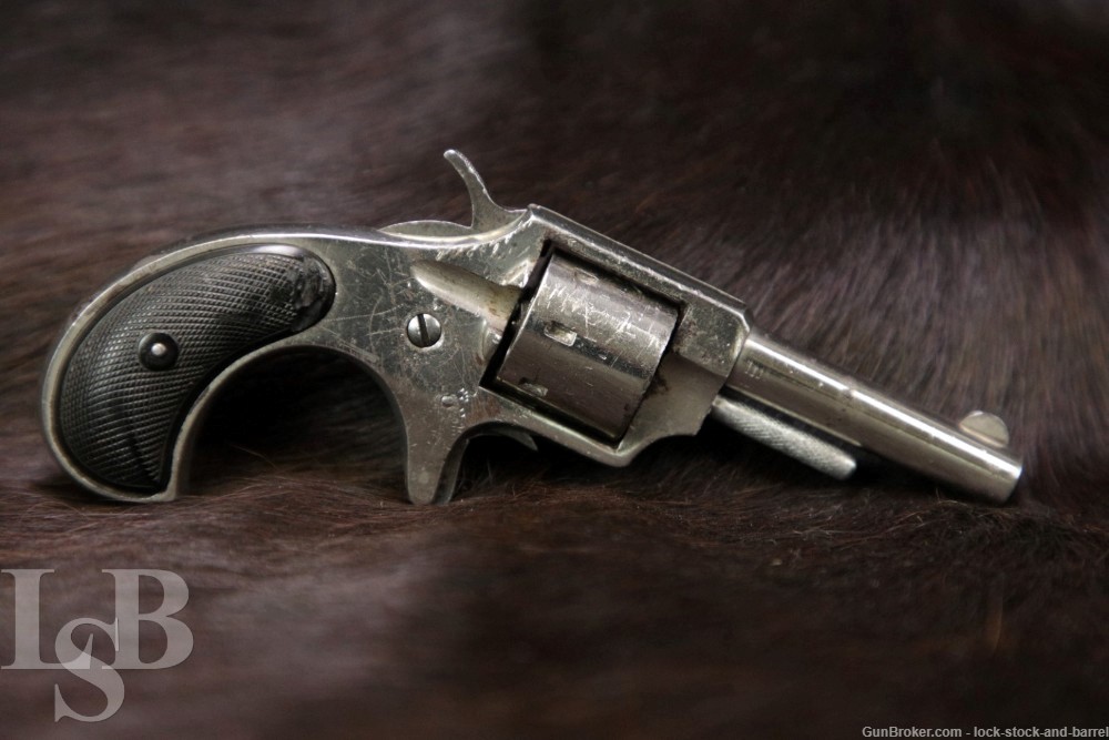 Remington Model Iroquois .22 Long 2.75" Spur Trigger Revolver Antique-img-0