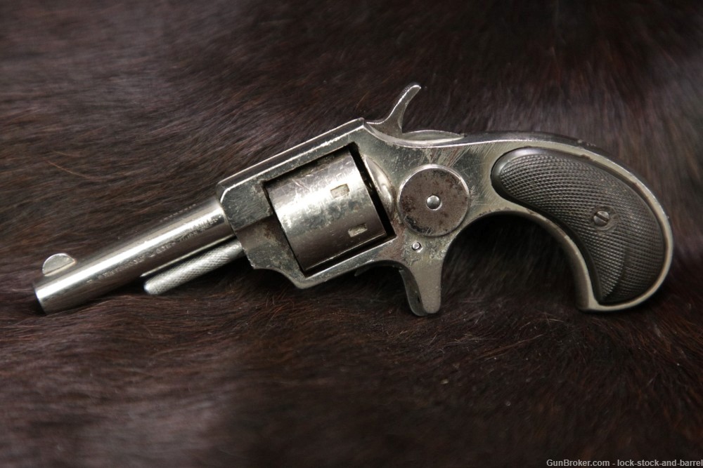 Remington Model Iroquois .22 Long 2.75" Spur Trigger Revolver Antique-img-3
