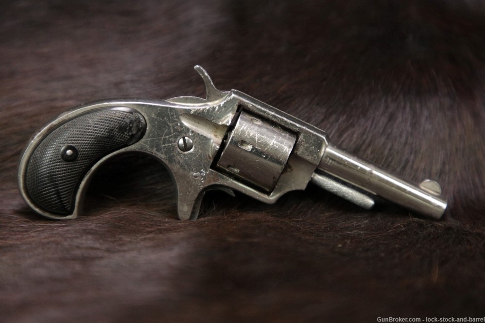 Remington Model Iroquois .22 Long 2.75" Spur Trigger Revolver Antique-img-2