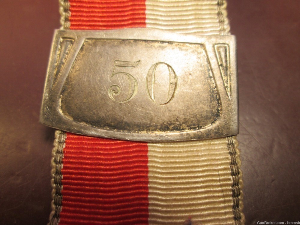 WW 2 Germany Soldiers KAMERADSCHAFT 2/83 SA or NSKK Watch FOB Engraved "50"-img-4