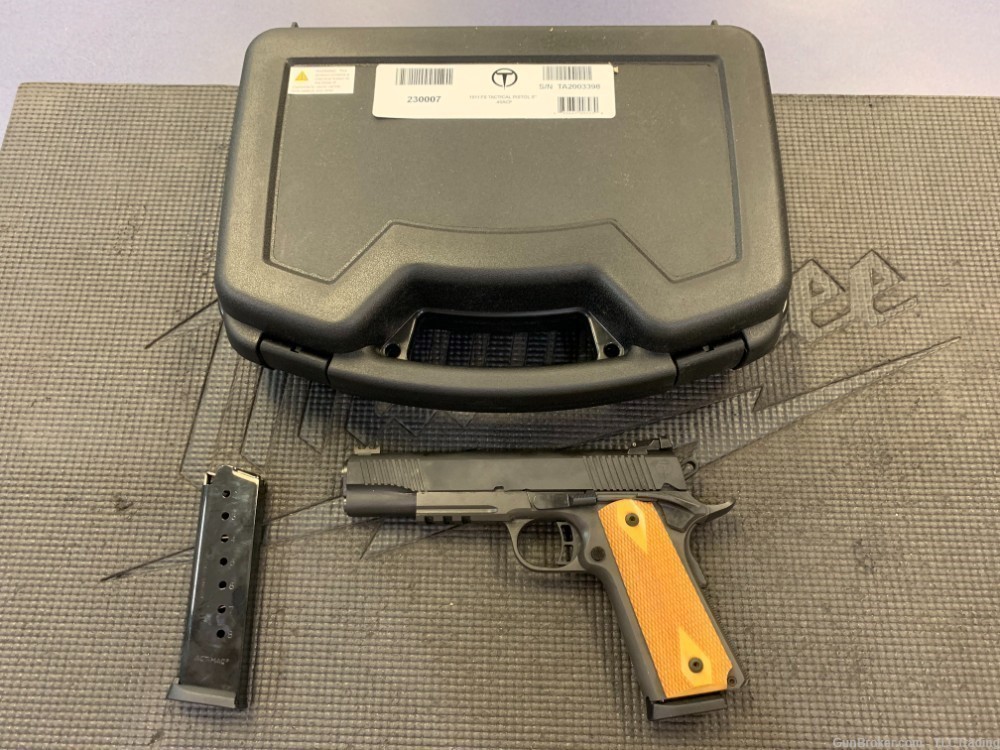 Taylor's And Co M1911 AIFS TACTICAL .45 ACP 5" Barrel -img-0