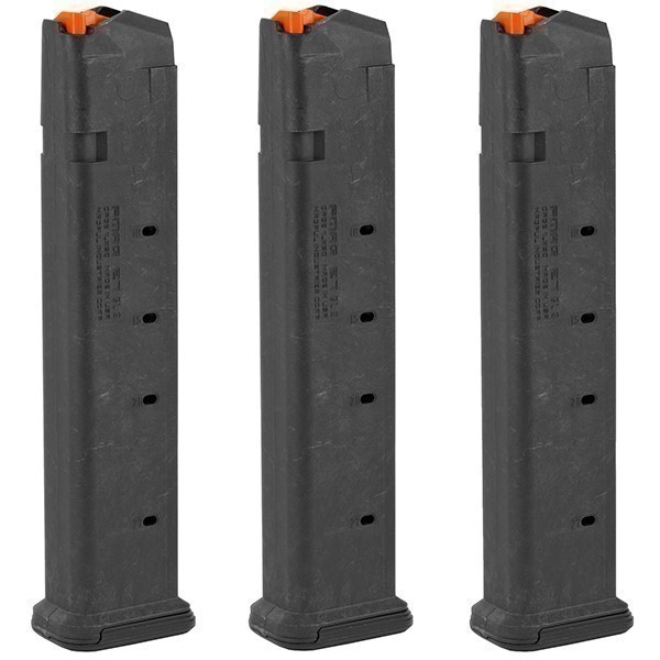 Set of 3 MAGPUL GL9 27 Round Magazine fits 9mm DRACO Nak-9 Ruger PC Carbine-img-0