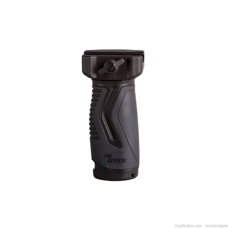 IMI DEFENSE OVG – Overmolding Vertical Grip,BLACK, FREE SHIPPING-img-0