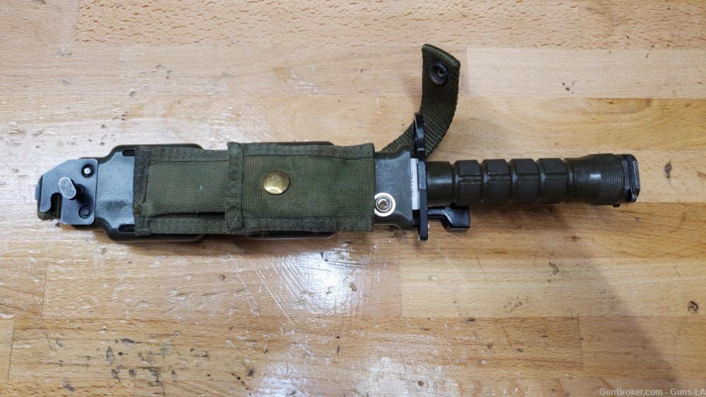 NICE Phrobis III 3 M9 Bayonet Knife U.S.A. PAT. PEND. w/ Scabbard + Flint-img-41