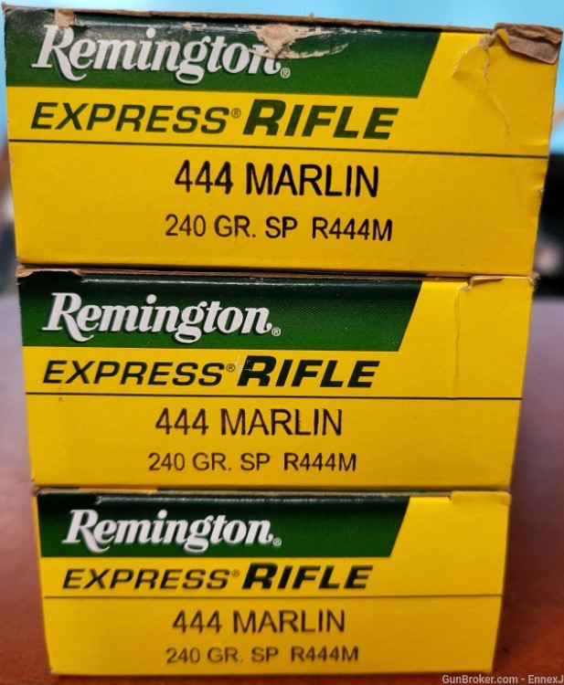 Remington Express Rifle .444 Marlin 240gr SP-img-0