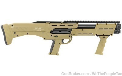 Standard Manufacturing DP-12 Pump Action Shotgun 12Ga 18.5" 14 Rds FDE NEW-img-1