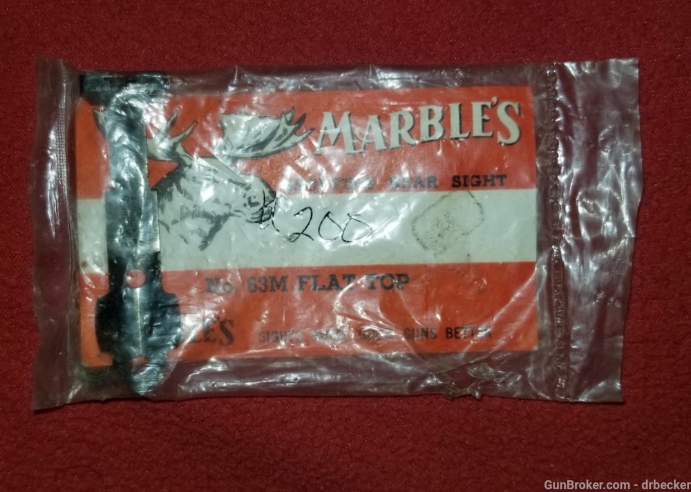 Marbles 63M rear sigh tnew in ackage Remington 121 or 241-img-0