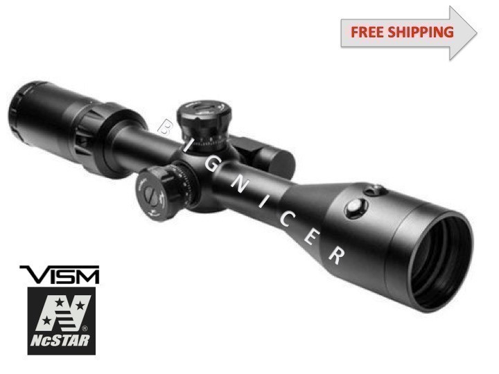 NcSTAR Vism 3-9x42 Riflescope w/ Green Laser-img-0