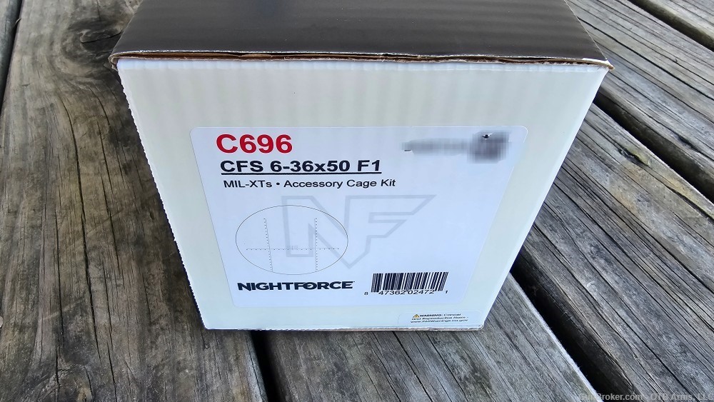 Nightforce CFS 6-36x50 Spotting Scope MIL-XTs Accessory Cage Kit C696-img-1