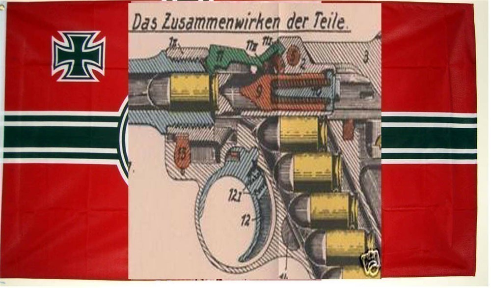 GERMAN POLICE SS WEAPONS,GUN,SHELL,GRENADE,CARTRIDGE, TANK - RARE A REFEREN-img-0