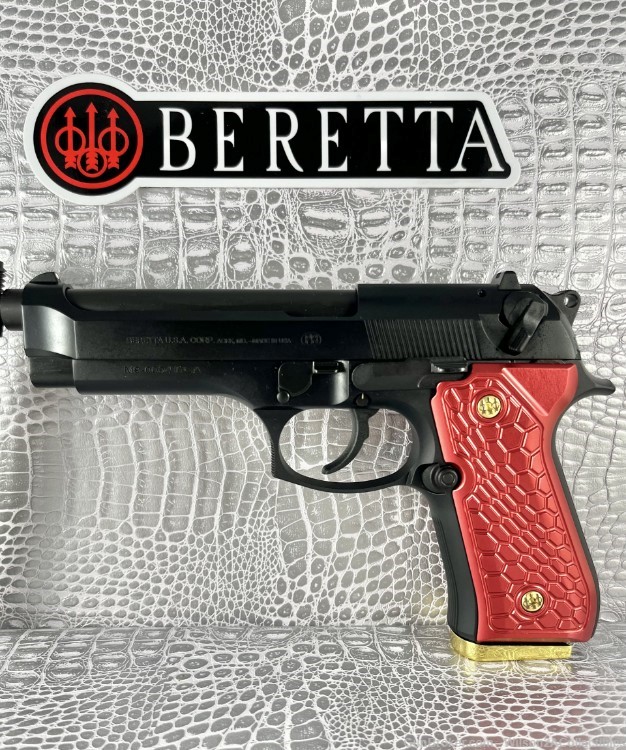 CUSTOM Beretta M9 (9mm)!  CA Friendly FFL!-img-5