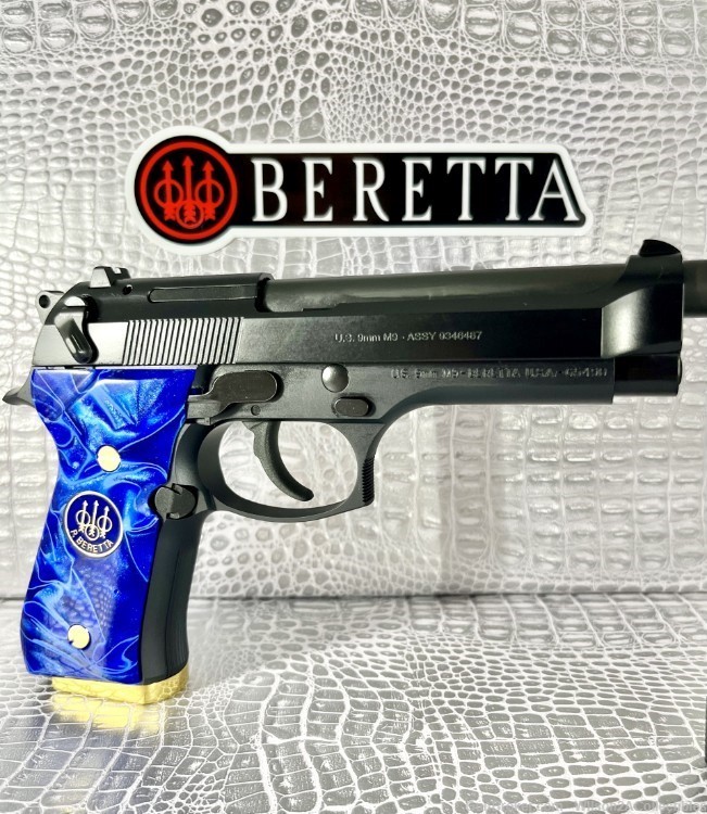 BEAUTIFUL Custom Beretta M9!  (CA Friendly Shipper!)-img-0