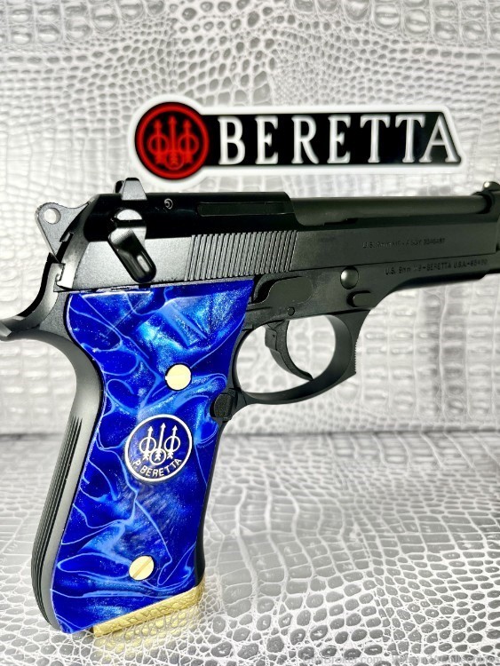 BEAUTIFUL Custom Beretta M9!  (CA Friendly Shipper!)-img-4